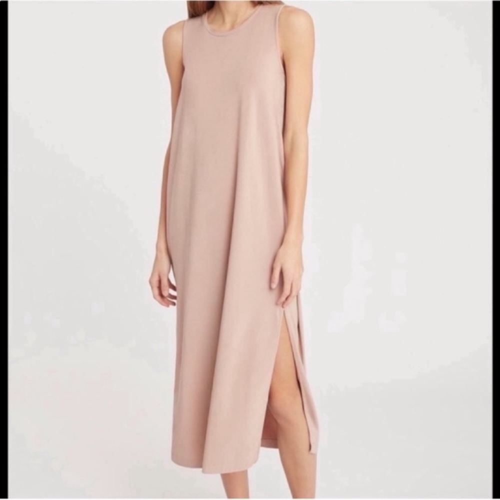 Cuyana Drape Back Dress 
size medium